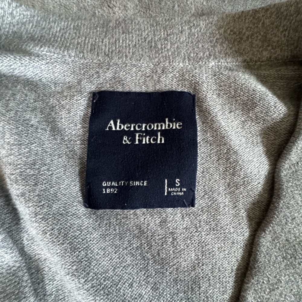 Abercrombie & Fitch Gray Sweater for Men